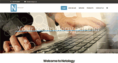 Desktop Screenshot of netology.co.za