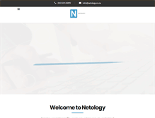 Tablet Screenshot of netology.co.za